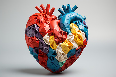 3D心脏模型图片