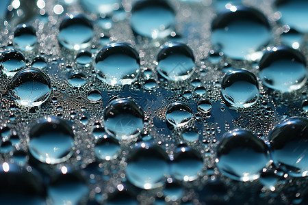 抽象气泡水背景图片