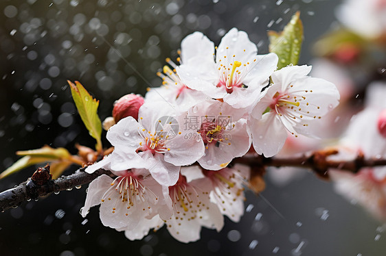 柔软的花瓣雨图片