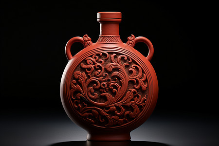 古代的中国酒文化之旅背景图片