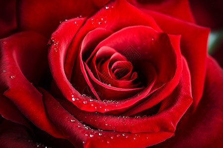 美丽的红色玫瑰图片