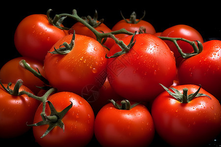 多汁的蔬菜番茄图片