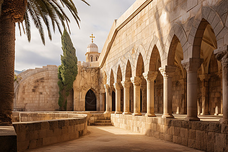 耶路撒冷古城主教座堂图片