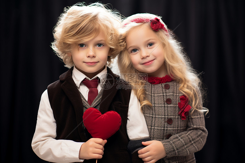 可爱的兄妹高清图片下载正版图片600543590摄图网