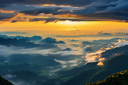 日出时的美丽风景图片