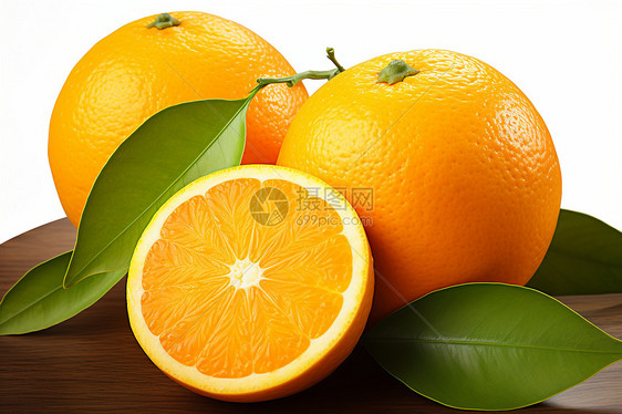 甘甜可口的橙子图片