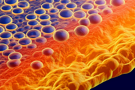 微观的医疗细胞图片