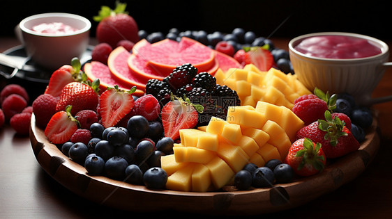 健康新鲜的水果图片