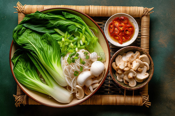 美食蔬菜拼盘图片