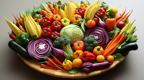 蔬菜模型展示图片