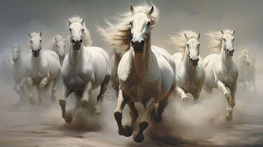 苍白的马匹图片