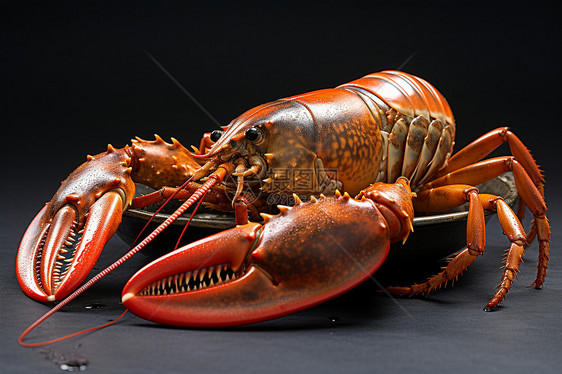 鲜美大龙虾盛宴图片