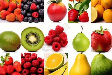 多种水果蔬菜图片