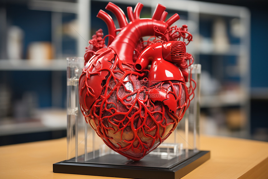 复杂的心脏结构图片