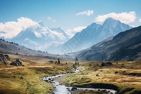 山川如画美景图片