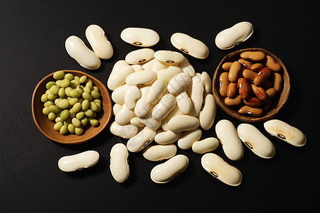 健康饮食的豆子图片