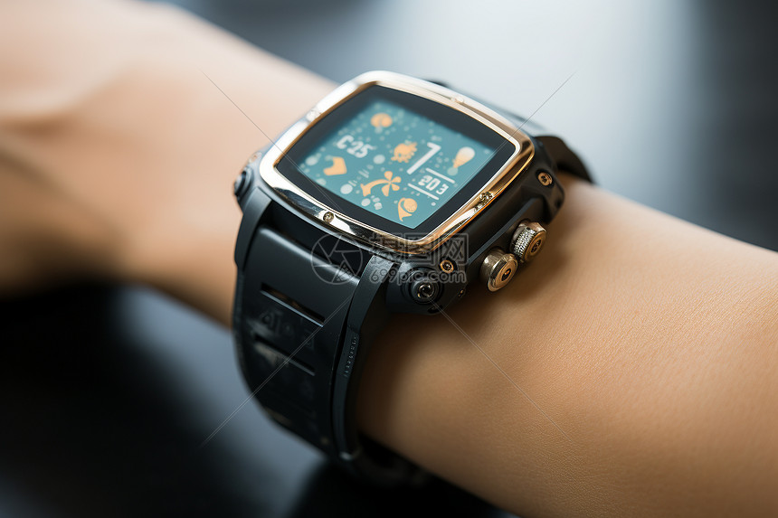 现代时尚款式的智能手表图片