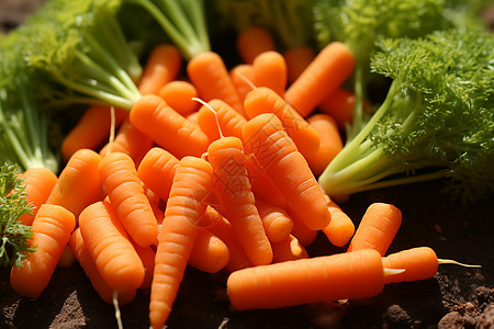 健康的胡萝卜美食图片