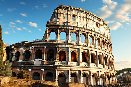 历史悠久的古罗马竞技场图片