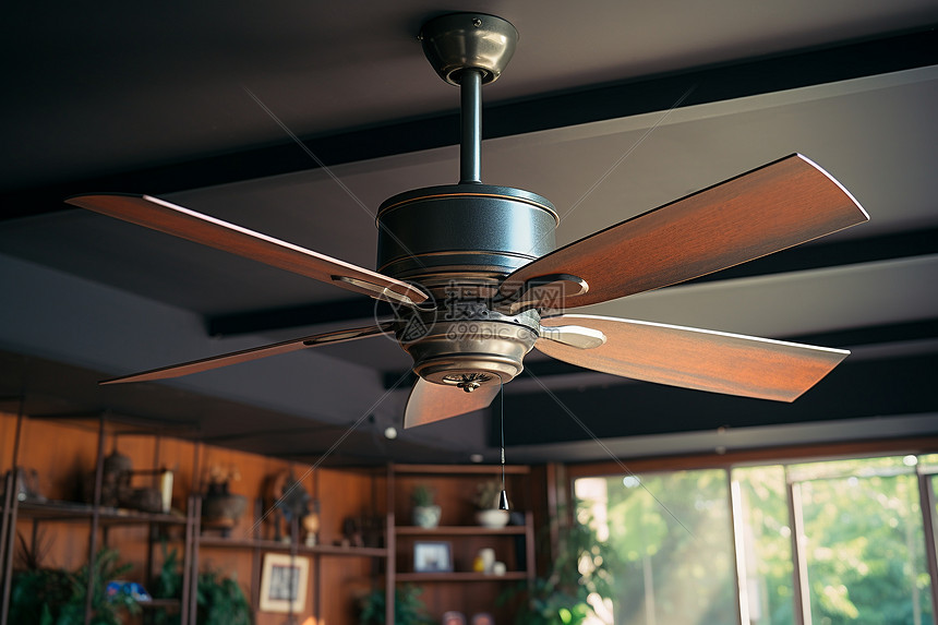 清风悠扬的室内电风扇高清图片下载-正版图片600553094-摄图网