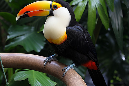 丛林里的热带鸟图片