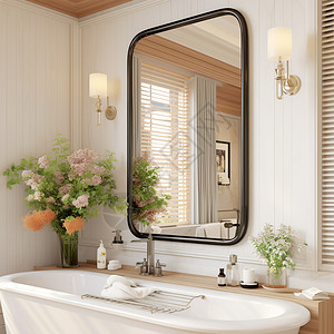 美式豪华浴室图片