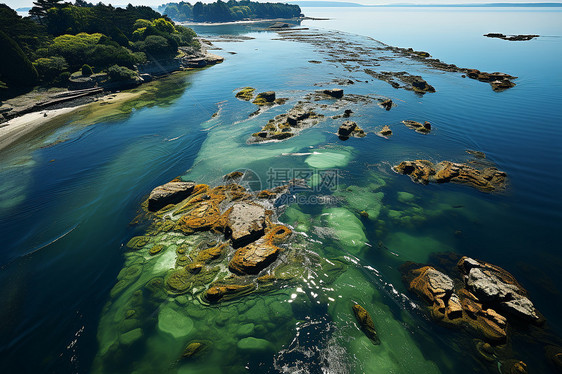 沿海景色图片