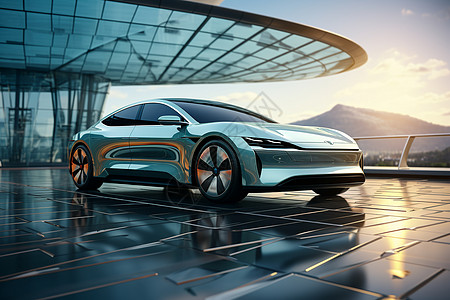 未来新能源电动车图片