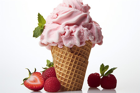 甜蜜的冰淇淋诱惑图片