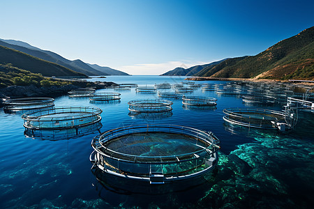 圈海养殖模式图片