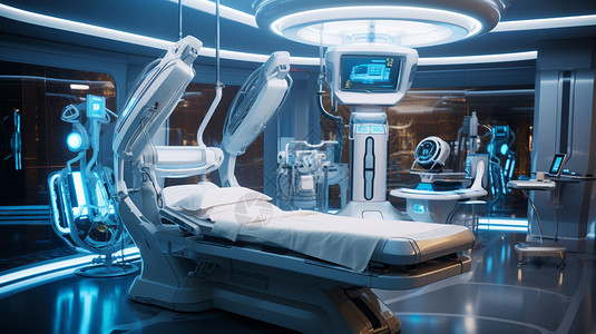 未来高科技手术室图片