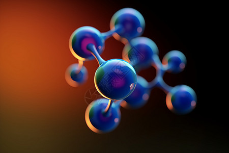 分子和原子图像背景图片