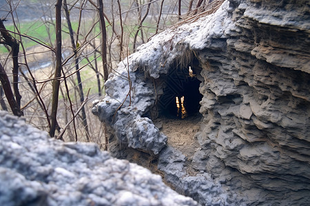 一个洞穴图片