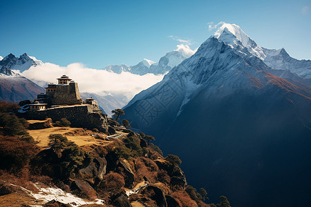 高山城堡图片