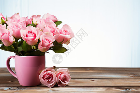 玫瑰花的浪漫盛宴图片