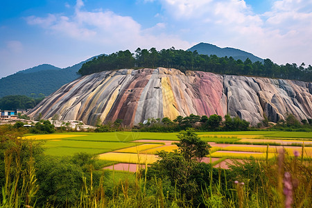 美丽的乡村田园风光景观图片