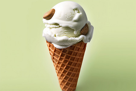 夏日甜蜜的冰淇淋图片