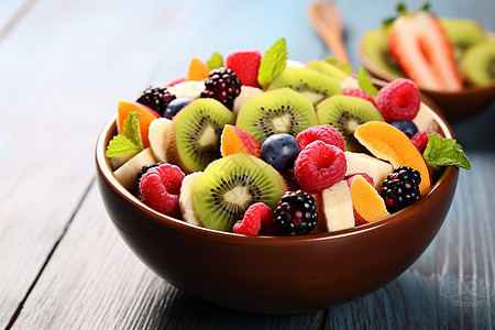 水果碗里的营养水果图片