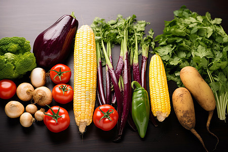 健康的蔬菜食物图片