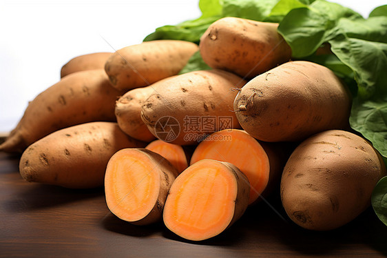 营养的红薯食物图片