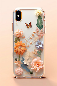 设计的花朵系列手机壳图片