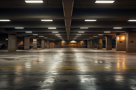 大型地下停车场图片