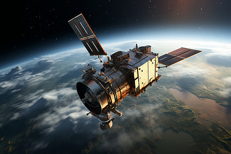国际航天器的通信技术图片