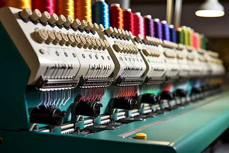 工业服装纺织工厂的机械图片