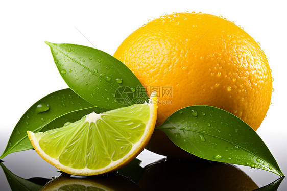 营养丰富的脐橙水果图片