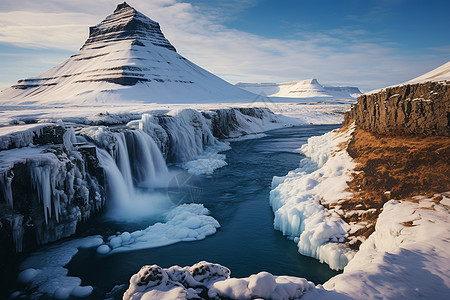 冰岛冰川奇观图片