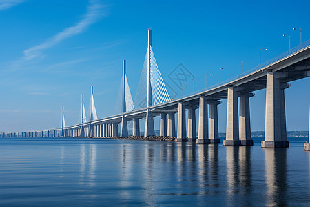 著名的跨海大桥背景图片