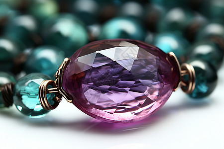 亮紫宝石图片