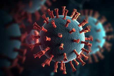 生物体病毒概念图图片