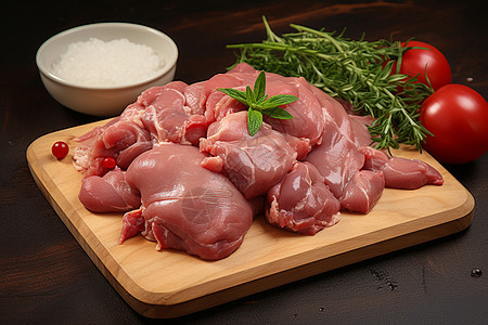 营养美味的猪肉食材图片